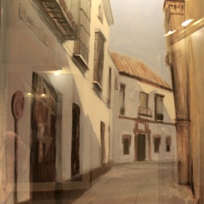 Obras del pintor Ricardo Suárez en Restaurante Becerrita Obras del pintor Ricardo Suárez en Restaurante Becerrita