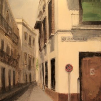 Obras del pintor Ricardo Suárez en Restaurante Becerrita Obras del pintor Ricardo Suárez en Restaurante Becerrita