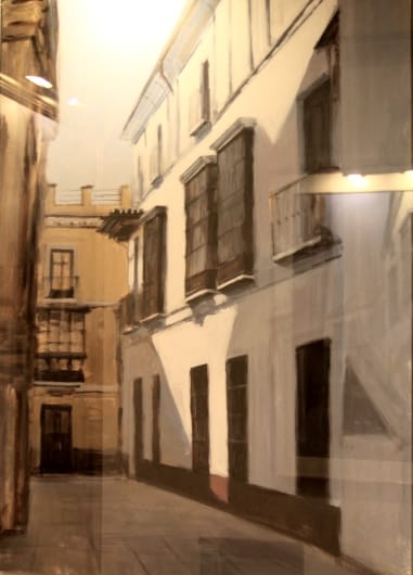 Obras del pintor Ricardo Suárez en Restaurante Becerrita (IV)