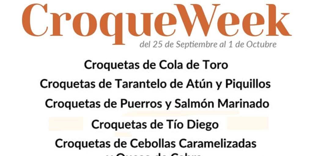 Semana de la Croqueta en Restaurante Becerrita, Sevilla. Croqueweek 2017