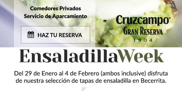 EnsaladillaWeek 2018. Semana de la Ensaladilla en Restaurante Becerrita