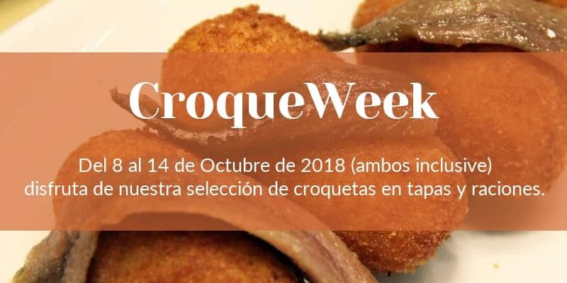 Semana de la Croqueta en Restaurante Becerrita, Sevilla. Croqueweek 2018