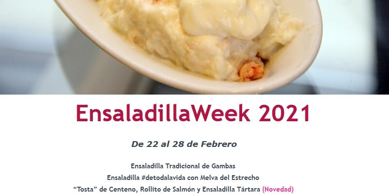 Semana de la Ensaladilla en Restaurante Becerrita. EnsaladillaWeek 2021