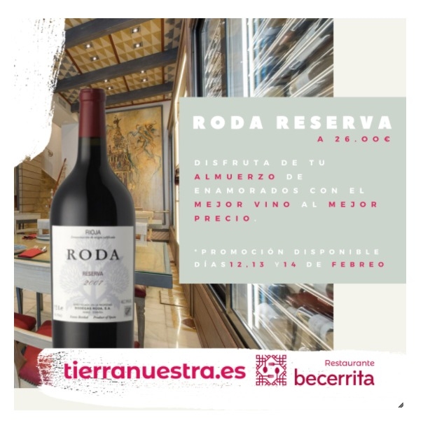 Amor, Restaurante Becerrita y Bodegas Roda. San Valentín 2021 en Sevilla.